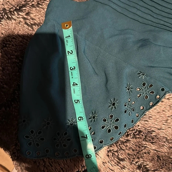 Maison Cinqcent Green Spring Summer mini Baby doll Dress, M - Picture 13 of 17